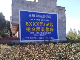 澄江品牌公司青睐的墙体广告
