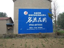 澄江农村墙体广告的长尾效应