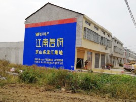 澄江农村墙体广告在不同形式上面展现的不同特色