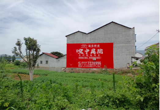 澄江做墙体广告的意义