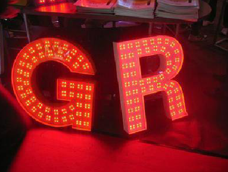 澄江LED发光字常见的安装误区。